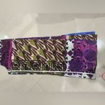 ZARA Patchwork Print Pants Pajama Style Flowy Blue Purple (Size XS) Photo 8