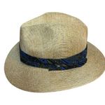 Stetson Nwt  Traveller Paisley Trim Panama Hat Photo 0