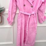 J.Crew NWT Relaxed Heritage Trench Coat in Chino Pink Size XS BT324 Photo 2