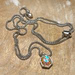 Kendra Scott Teo Dichroic Glass Silver Necklace Photo 12