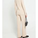 Few Moda New  Caara Rib Knit Pants - Cream - Small Photo 1