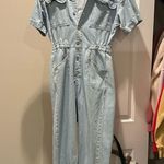Free People  We The Free Marci Jumpsuit in Clear Skies Photo 8