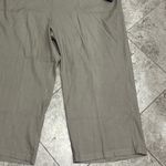 NYDJ High Waisted Wide Leg Cropped Cargo Pant NEW Size 18W Saddlewood Photo 4