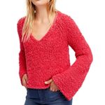 Free People Sand Dune Pullover in Pink Photo 0