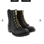 Ash  Rachel Gold Studded Combat Boot Photo 0