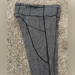 Lululemon Women’s Fast And Free 7/8 Tight Leggings Frozen Fizz White Black Sz 8 Photo 11