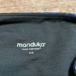 Manduka Sakura Floral Blue Print Capri Legging Photo 4