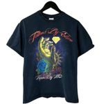 Tattoos by Elmo T Shirt Vintage Y2K Black Medium M Art Rose Thorns Graphic Tee Photo 0
