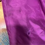 SKHOOP insulated outdoor mini puffer skirt Purple Zip Photo 7