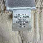 Banana Republic  Utility Jogger Cargo Neutral Women Size XL Pants Cream Off-White Photo 8