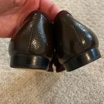 Enzo Angiolini NWOT- Enzo Angliolini Liberty Burgundy Suede & Black Patent Detail Loafer Flats Photo 4