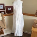 Minimalist White Sleeveless Maxi Dress beautiful
Shape and fabric with pockets Size M Photo 3