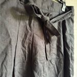 Banana Republic NWT  Black Linen Blend Circle Skirt Womens 12 Career Preppy Photo 2