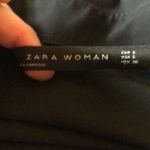 ZARA  WOMAN Black Button Down Shirt Size S Photo 5