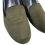 Fioni Desi Olive Faux Suede Green Slip On Comfort Loafers Flats Size 8.5 Photo 2