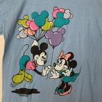 Vintage Blank Expressions Mickey Mouse Disney Minnie mouse shirt short sleeve te Blue Size M Photo 4