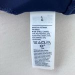 Old Navy  Athletic Top Sports Bra Navy Floral Powersoft  Racerback Size L Photo 5