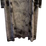 Lovely Day  Women's Gray Tie Dye Long Kimono Cardigan and Sleeveless Dress Size L Photo 14