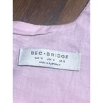 Bec & Bridge Bonnie Cut-Out Crop Top in Peony Pink 6 Womens Cropped Tank Photo 7