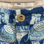 Lilly Pulitzer 00 Elephant Print Jayne Stretch Short Resort Summer Resort Preppy Photo 6