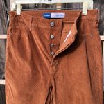 Old Navy Corduroy Burnt Orange Extra High Rise Kicker Bootcut Pants Button Fly 12 Photo 1