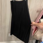 Liz Claiborne Vintage 90’s-Y2K black stretchy elastic waist mermaid whimsigoth maxi skirt Photo 8