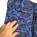 Lands' End  Blue Floral Tankini Size: 16 DDD Photo 1