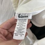 Taboo Y2K  XL White& Black One Shouler FAIRY WHIMSIGOTH GRUNGE DRESS Foral Photo 5