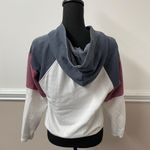 Pink Rose Hoodie with Banded Bottom Photo 1