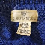 Vintage 90s bright blue sweater Size L Photo 2