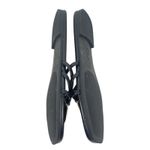 Nine West Tigra Square Toe Strappy Slide Flat Sandal Black Gold Size 7M Photo 6