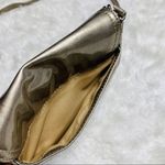 Nine West  Metallic Champagne Jeweled Crossbody Bag Purse Photo 7