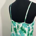 J.Crew ‎ Tropical Palm Leaf Print Maxi Dress Spaghetti Strap Vacation Sundress Sm Photo 3