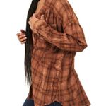 Free People One Of the boys oversized plaid button-down shirt Photo 1