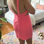 White Fox Boutique Pink Mini Dress w/ Cut Outs Photo 2
