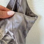 ANINE BING Papillon Silk Mini Dress in Ash Violet Butterfly Jacquard Grey Small Photo 10