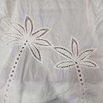 Hemant and Nandita  Lani Palm Mini Dress in White Photo 11