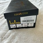 Lulus Addia Turquoise Satin Beaded Fringe High Heel Sandals Blue Size 8 Photo 8