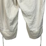 Soft Surroundings 2X-Large Cropped Pants Linen Lightweight Pull-On Pockets Ties Photo 4