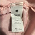 Wildfox  Blair Mini Dress Women's XS Pink Abstract Watercolor V-Neck Ruffle NWT Photo 5