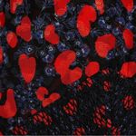 IRO  River Smocked Fil Coupe Mini Dress Women's Size 2‎ Red Blue Silk Blend Print Photo 14