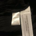 Ann Taylor  Loft Top Womens Size Small Black Short Sleeve Shirt Photo 4