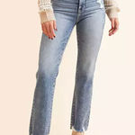 BKE Buckle Billie Cropped Straight Stretch Jean High Rise Size 31 Photo 0