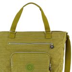 Kipling Noelle Tote Bag in the color Dazzle Moss Green Photo 13