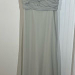 WTOO by Watters BHLDN Elegant Maxi Gown Dress Bridesmaid Formal 00912 size 8 Green Photo 0
