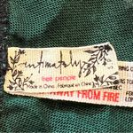 Intimately Free People Velvet Burnout Mesh Bralette Sz S Boho Festival Coachella Green Photo 4