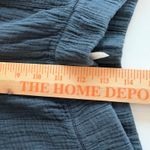 Free People Black Gauze Wide Leg Cropped Pants XS Photo 8