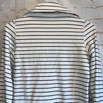 Lululemon  Jacket Womens 4 In Stride Jacket Striped Black White Loge Hoodie Zip Photo 6