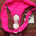 Urban Outfitters NWT HOT PINK GEOMETRIC BIKINI SET CHEEKY TWO PIECE Photo 3