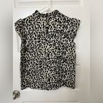 Source Unknown Leopard Print Blouse Size Small Photo 1